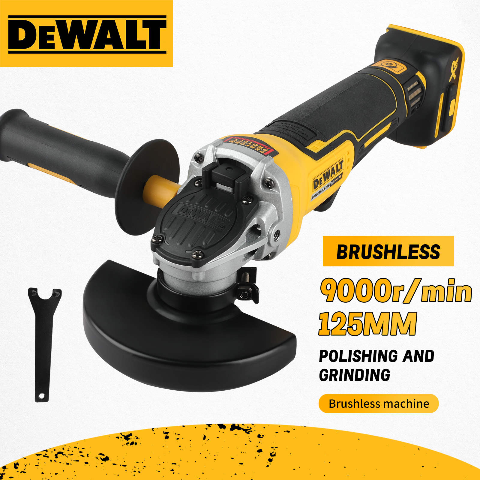 Power Tools Used - DEWALT DCG405, DCG406, DCG405FN, DCG405NT, DCG409,