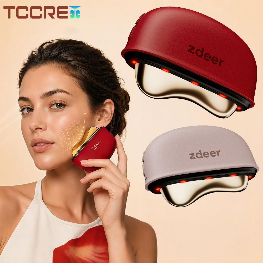 Power Tools Red - 1Set Electric Heated Gua Sha Facial