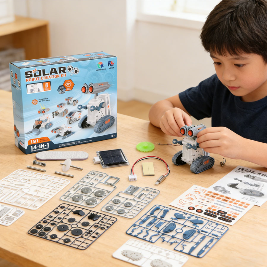 Power Tools Kids - 7 in 1 Science Experiment Solar