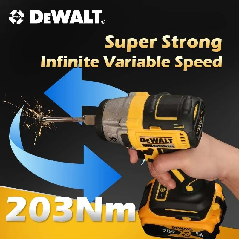 Dewalt Brushless DCF880 205N.M - Power Tools Impact Wrench ulasan dan harga