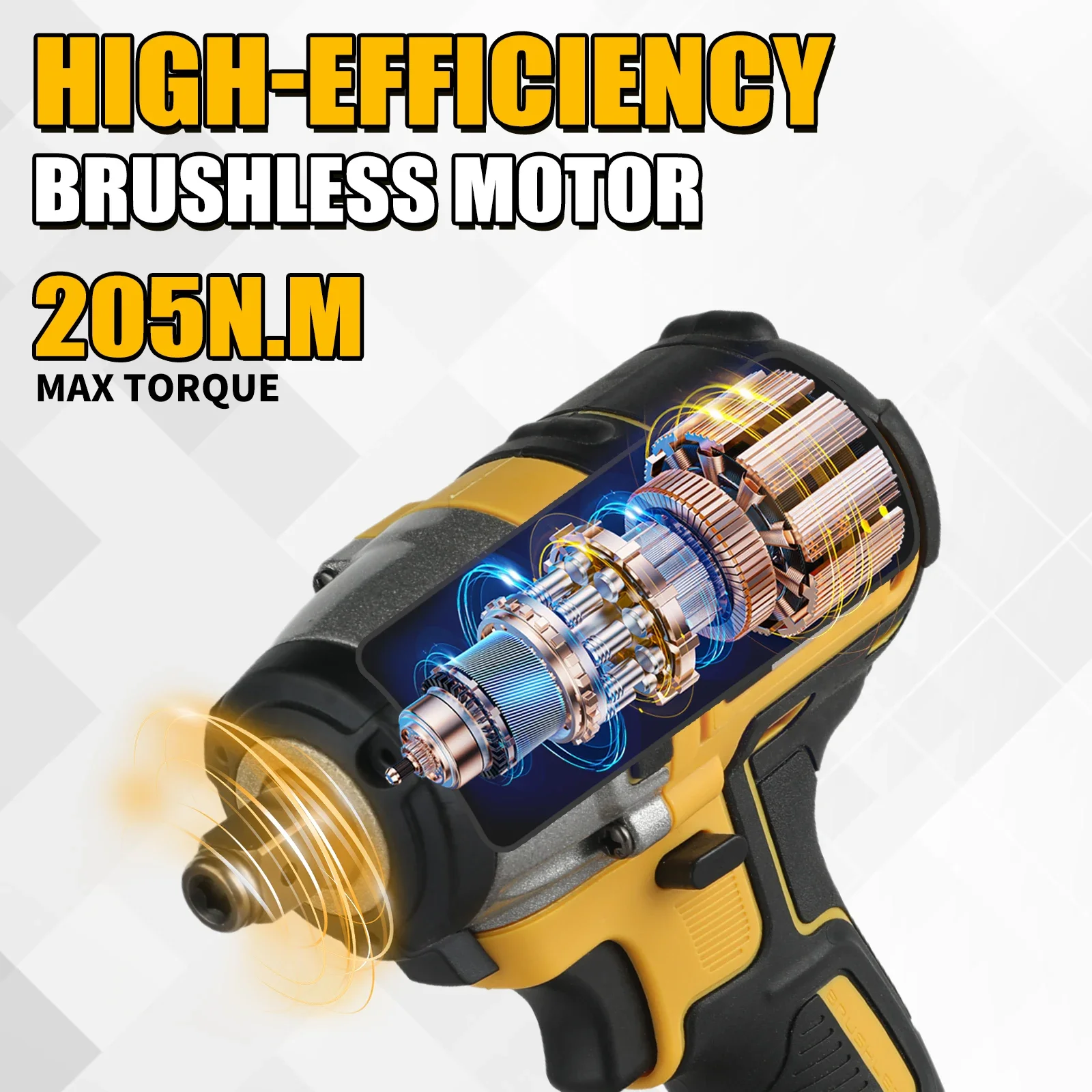Dewalt Brushless DCF880 205N.M - Power Tools Impact Wrench ulasan dan harga
