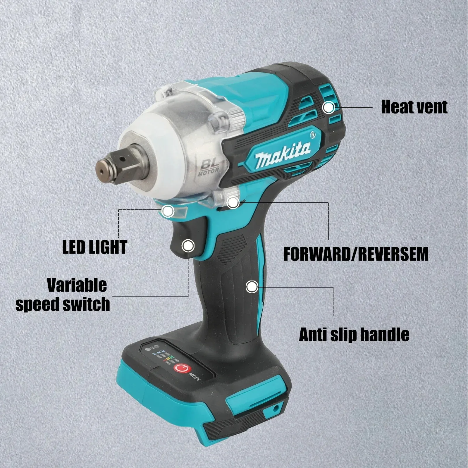 Brushless Makita DTW300 Batter - Power Tools Repairs ulasan dan harga