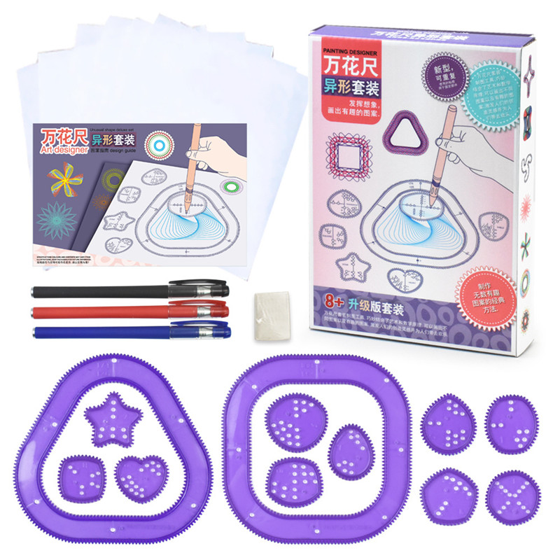 Multi-function Geometric Ruler - Power Tools Kids ulasan dan harga