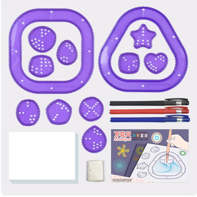 Multi-function Geometric Ruler - Power Tools Kids ulasan dan harga