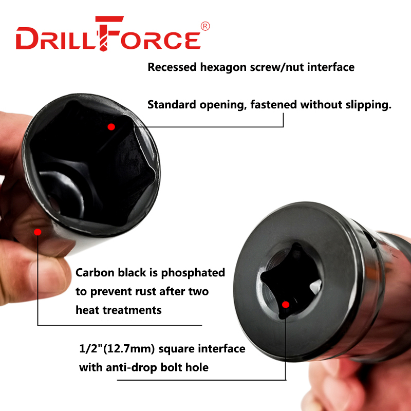 Drillforce 14-32mm Long Wrench - Power Tools Impact Wrench ulasan dan harga