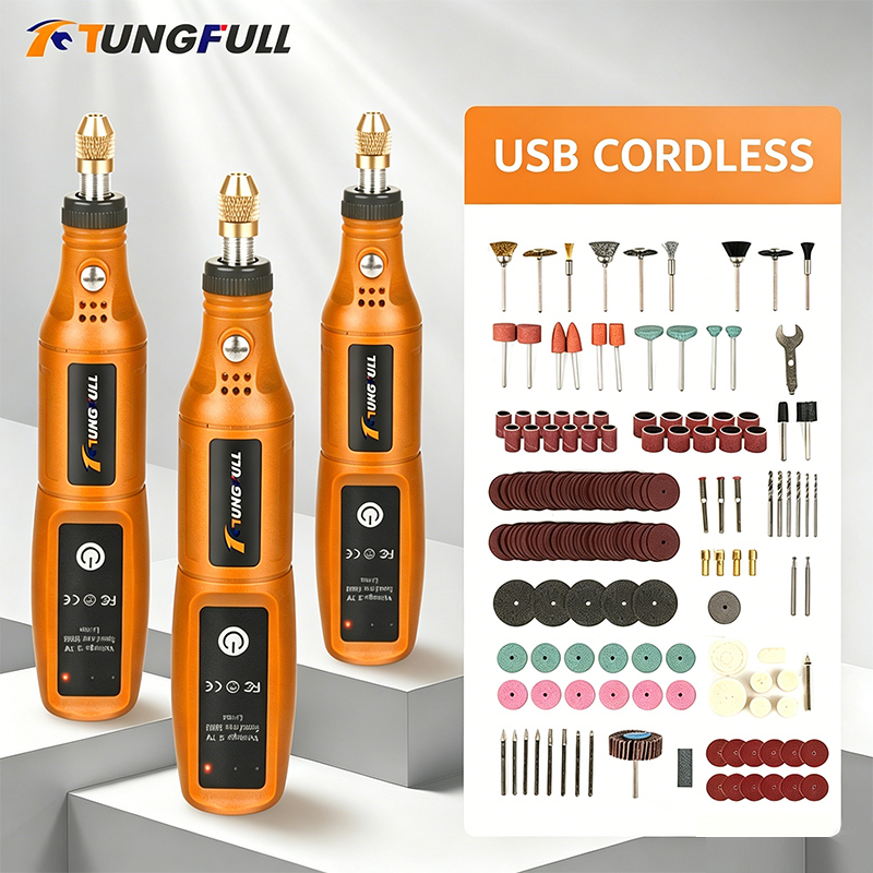 TUNGFULL Mini Electric Grinder - Power Tools Jobs ulasan dan harga