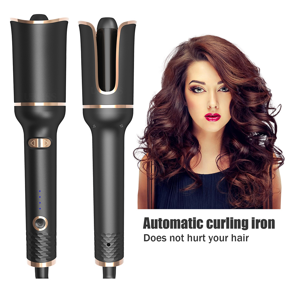 Auto Rotating Ceramic Hair Cur - Power Tools Voltage ulasan dan harga