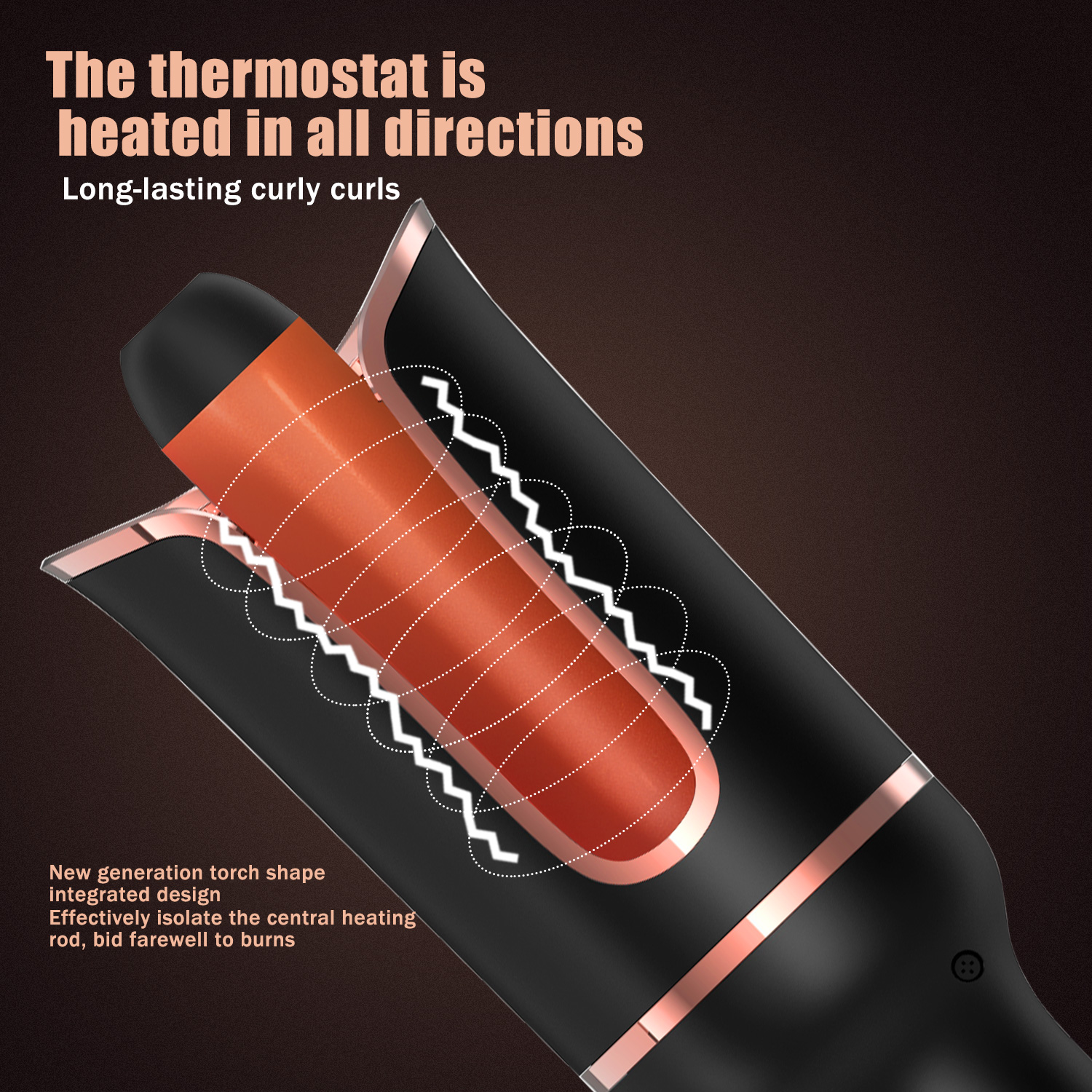 Auto Rotating Ceramic Hair Cur - Power Tools Voltage ulasan dan harga