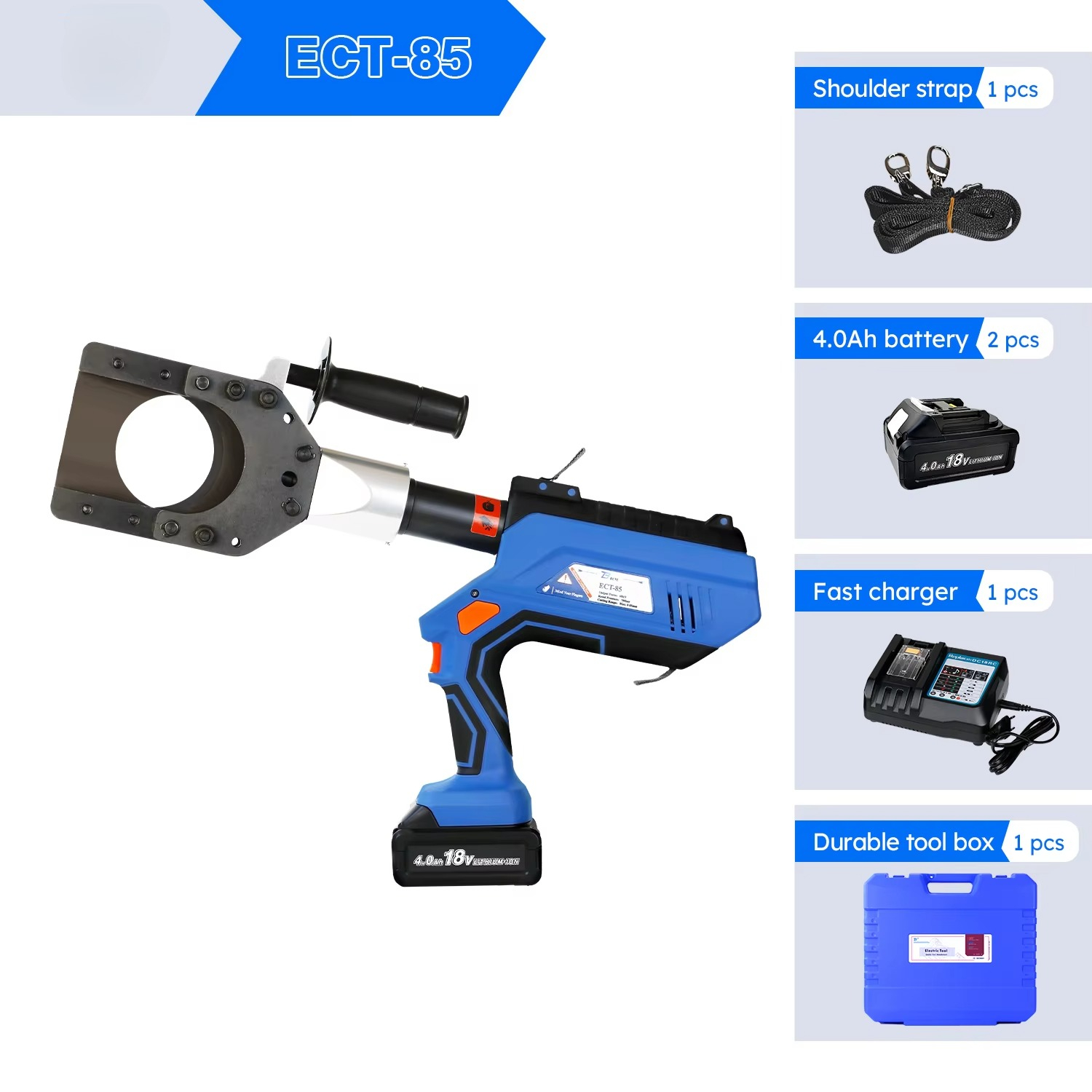 ECT-85 Powerful 85mm OEM Facto - Power Tools Hydraulic ulasan dan harga