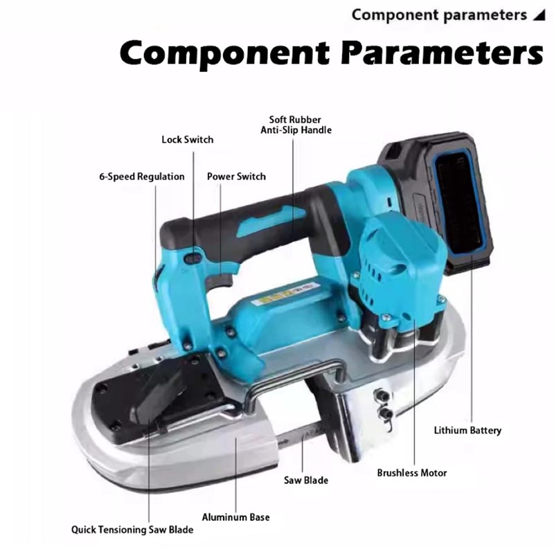 490W Portable Brushless Band S - Power Tools Portable ulasan dan harga
