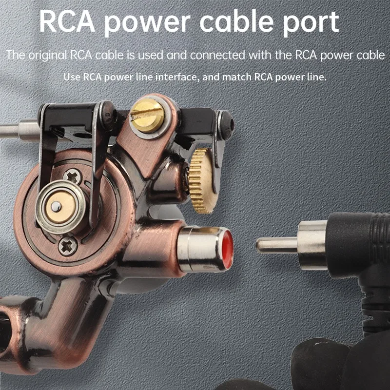 RCA Interface Red Copper Tatto - Power Tools Red ulasan dan harga
