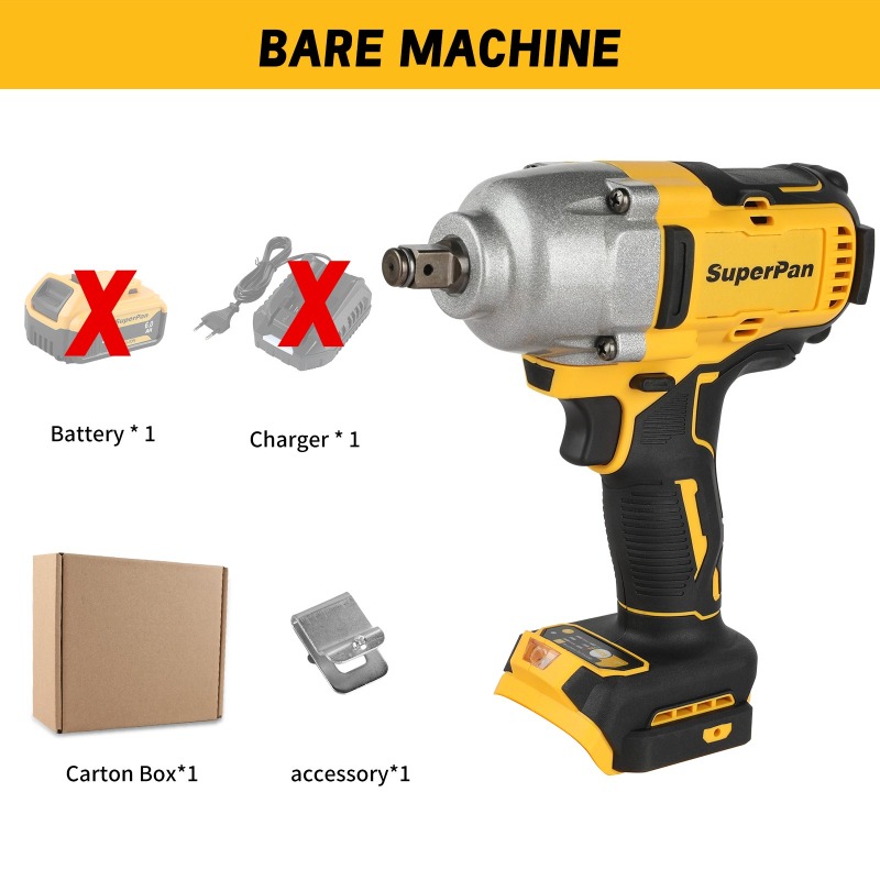 Brushless Cordless Impact Wren - Power Tools Impact Wrench ulasan dan harga