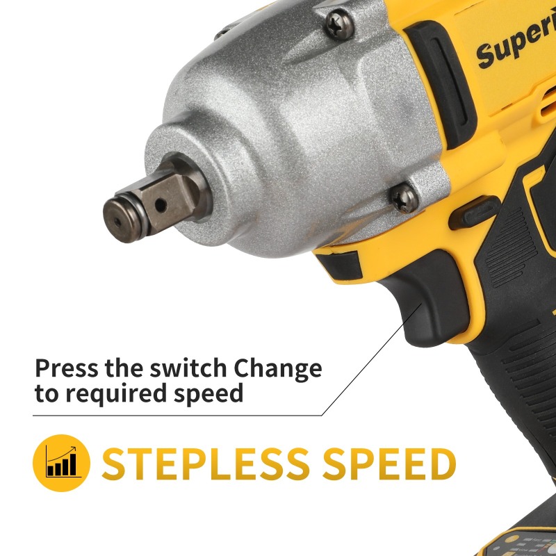 Brushless Cordless Impact Wren - Power Tools Impact Wrench ulasan dan harga