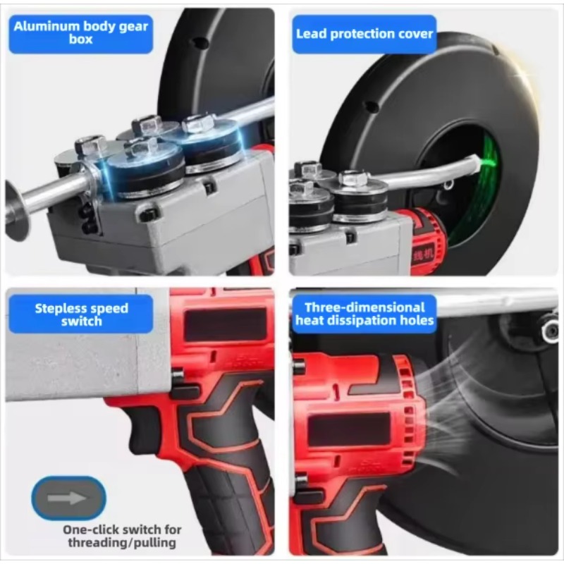 Cordless Cable Threading Machi - Power Tools Jobs ulasan dan harga
