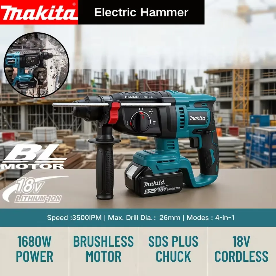 Makita 26MM Brushless Electric - Power Tools Jobs ulasan dan harga