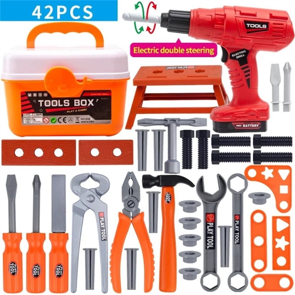 Electric Toy Drill Repair Tool - Power Tools Kids ulasan dan harga