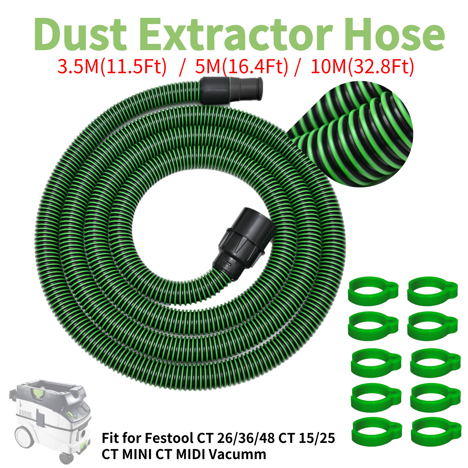Dust Extractor Hose D27/32x3.5 - Power Tools Used ulasan dan harga