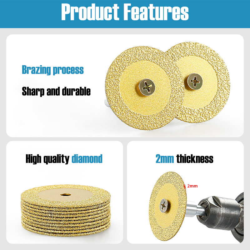 40mm Braze Diamond Saw Blade M - Power Tools Jobs ulasan dan harga