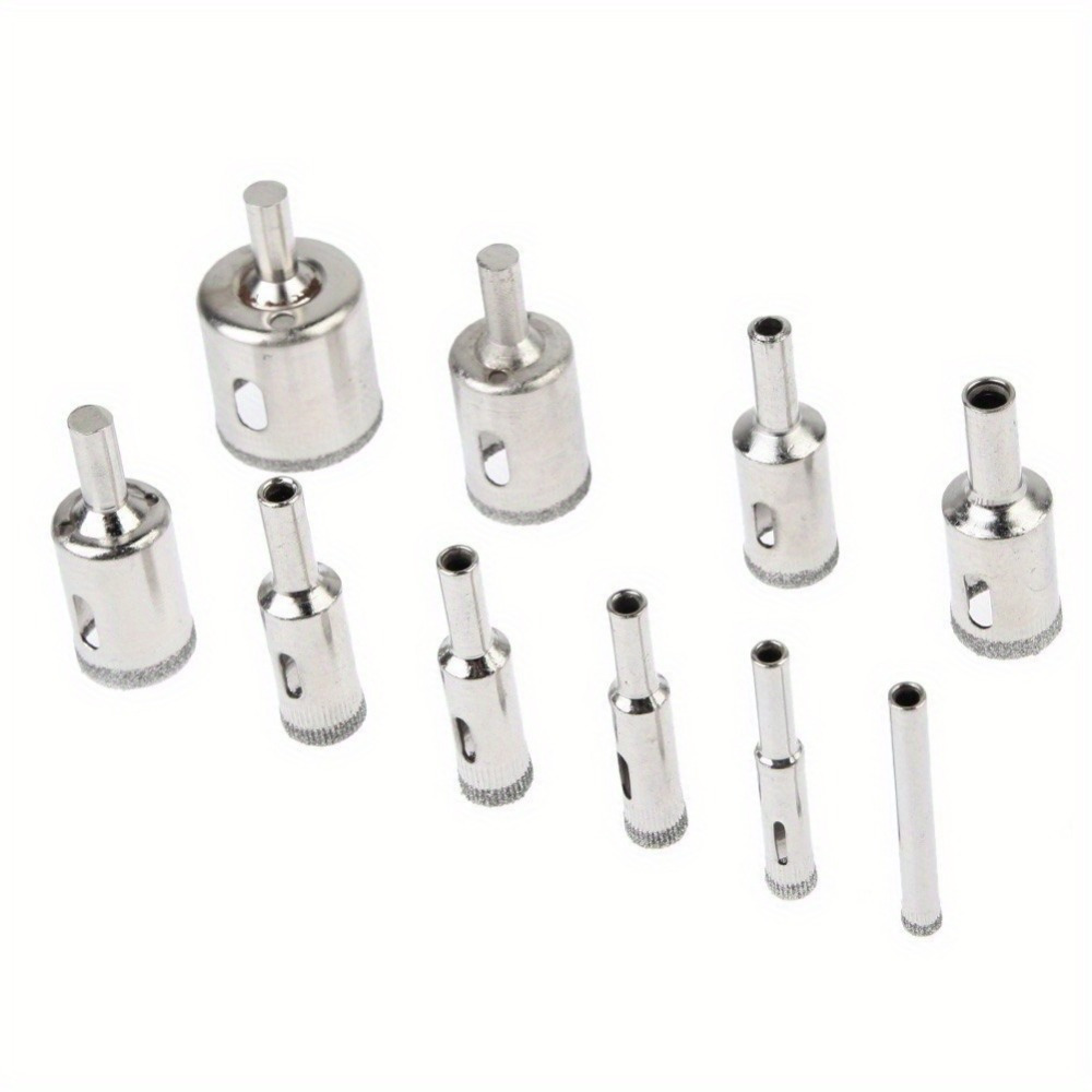 10 Piece Diamond Coated Drill  - Power Tools Used ulasan dan harga