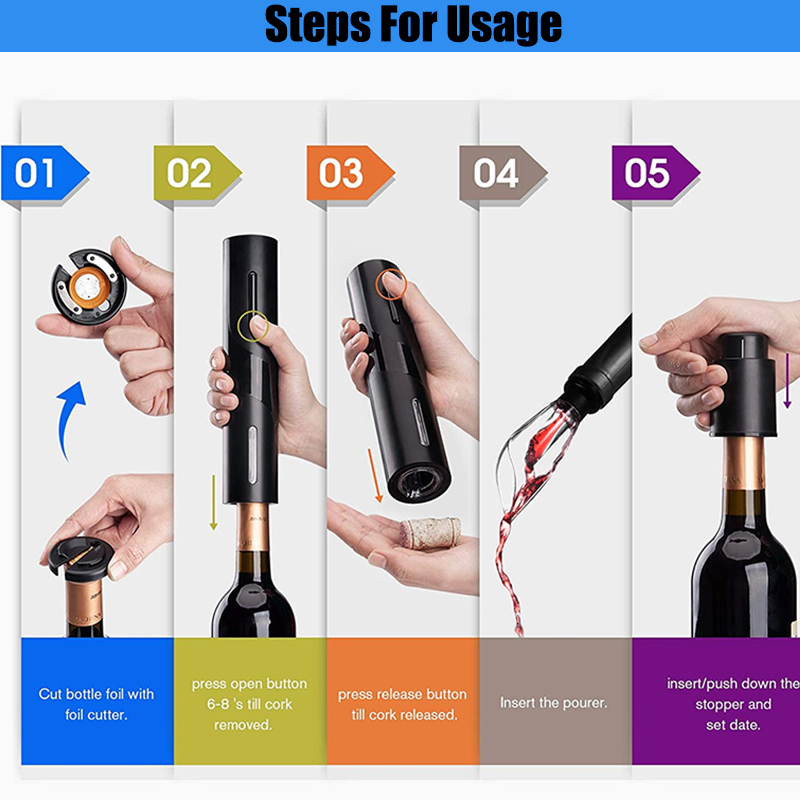 Electric Wine Bottle Opener Au - Power Tools Red ulasan dan harga