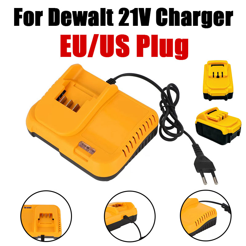 US EU Plug For Dewalt 21V 0.5A - Power Tools Used ulasan dan harga
