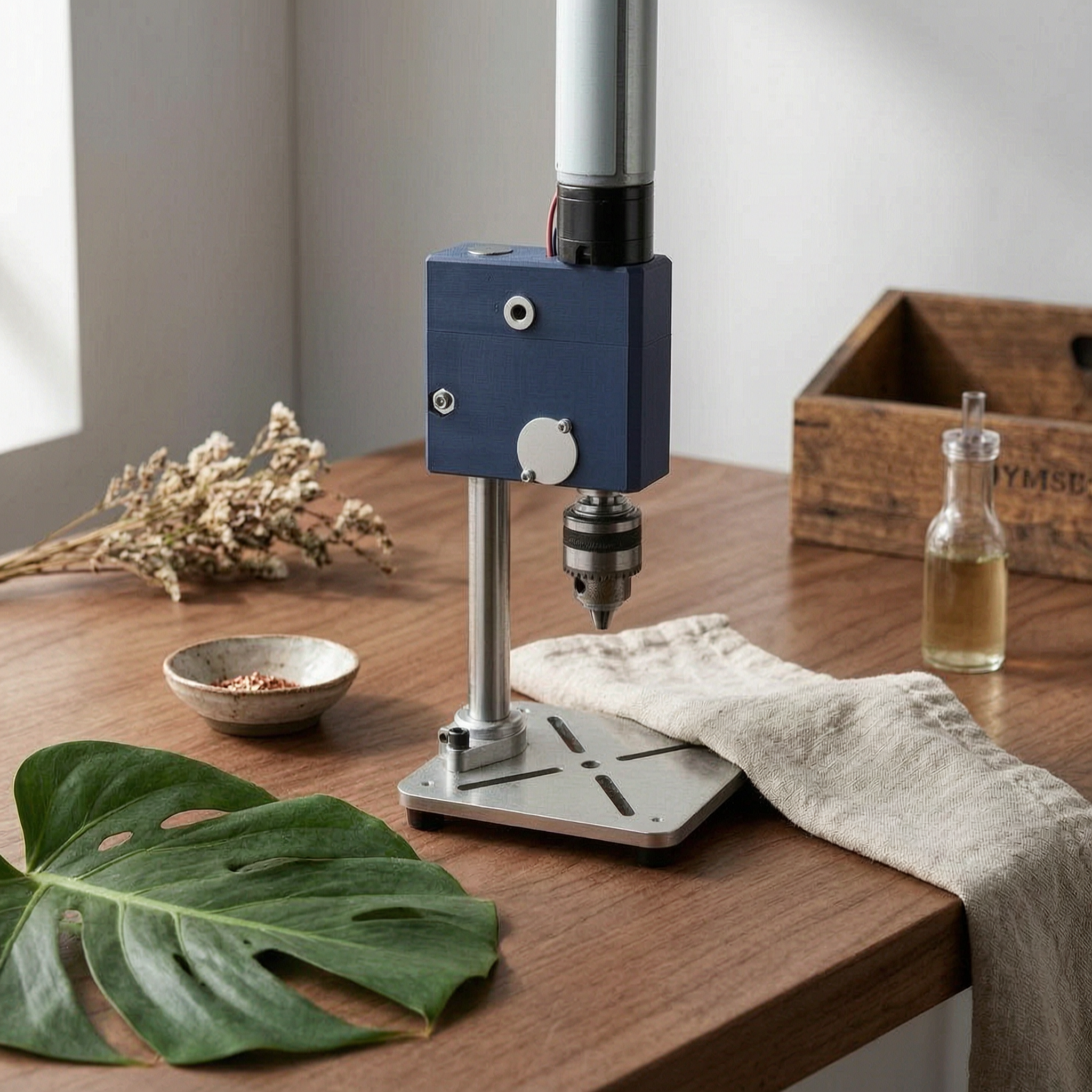 Mini Drill Press Compact Deskt - Power Tools Portable ulasan dan harga