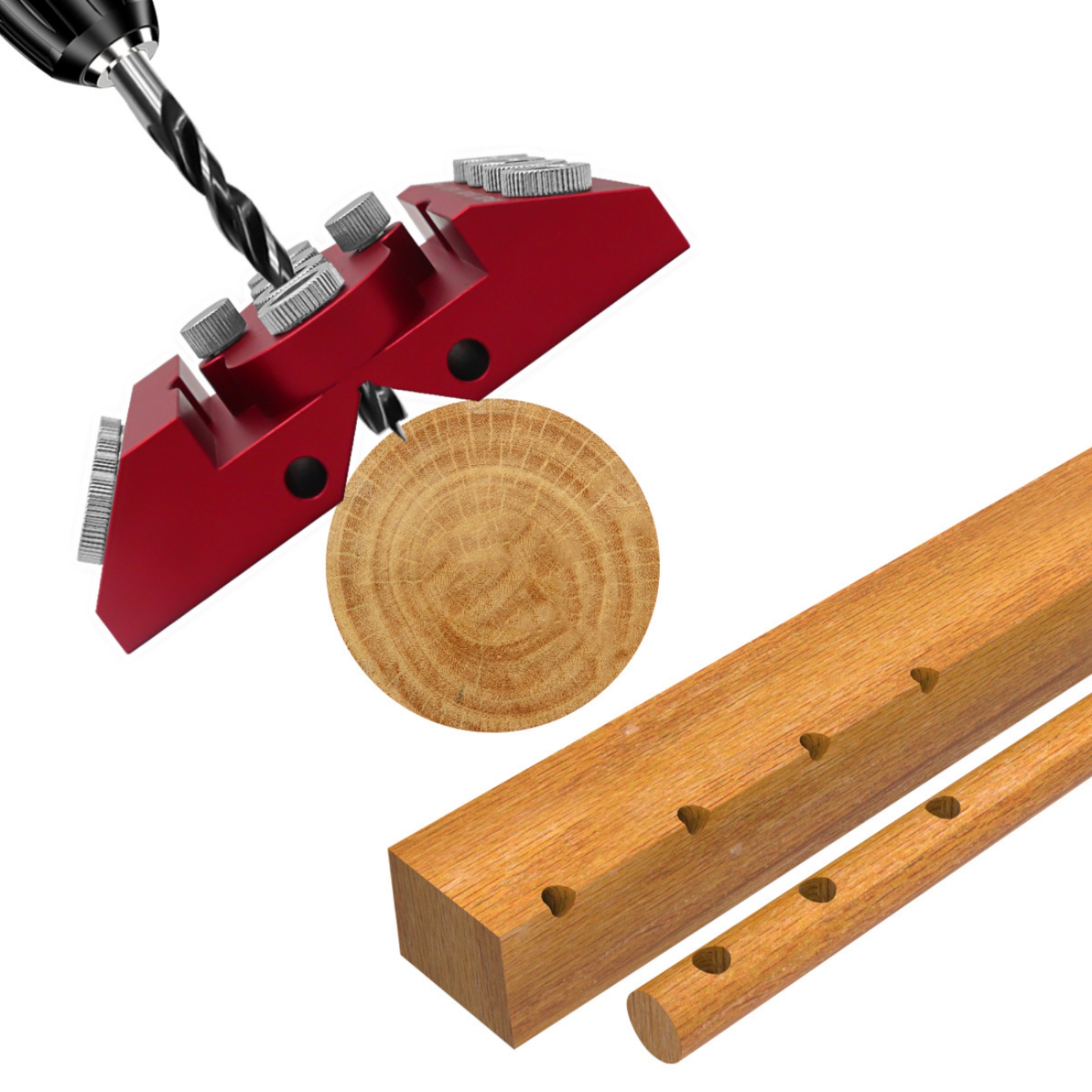 Angle Drilling Jig Compact Ang - Power Tools Red ulasan dan harga