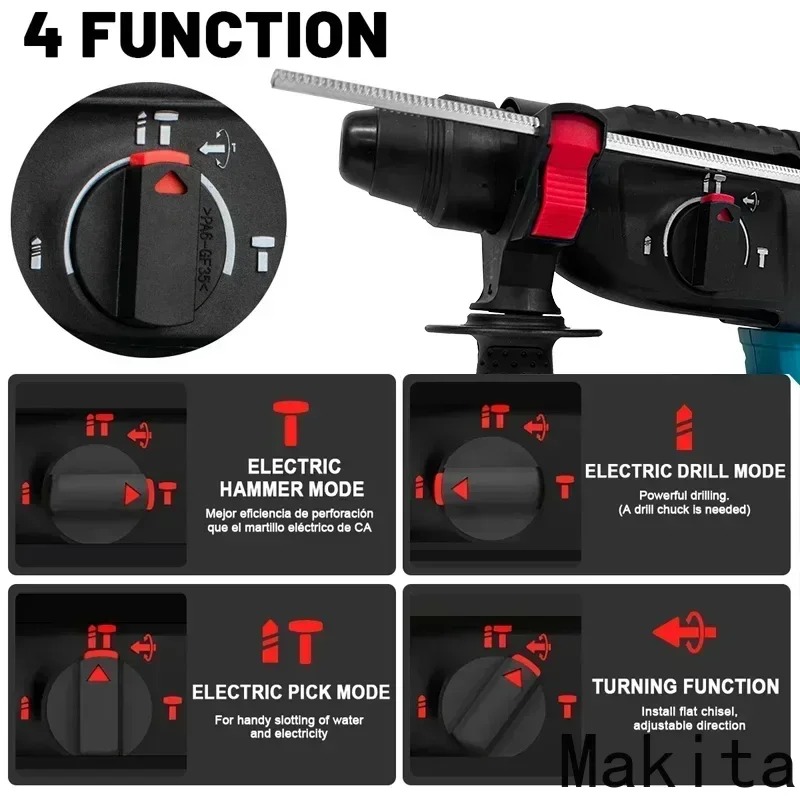 Makita Wireless Brushless Rota - Einhell Power X Tools ulasan dan harga