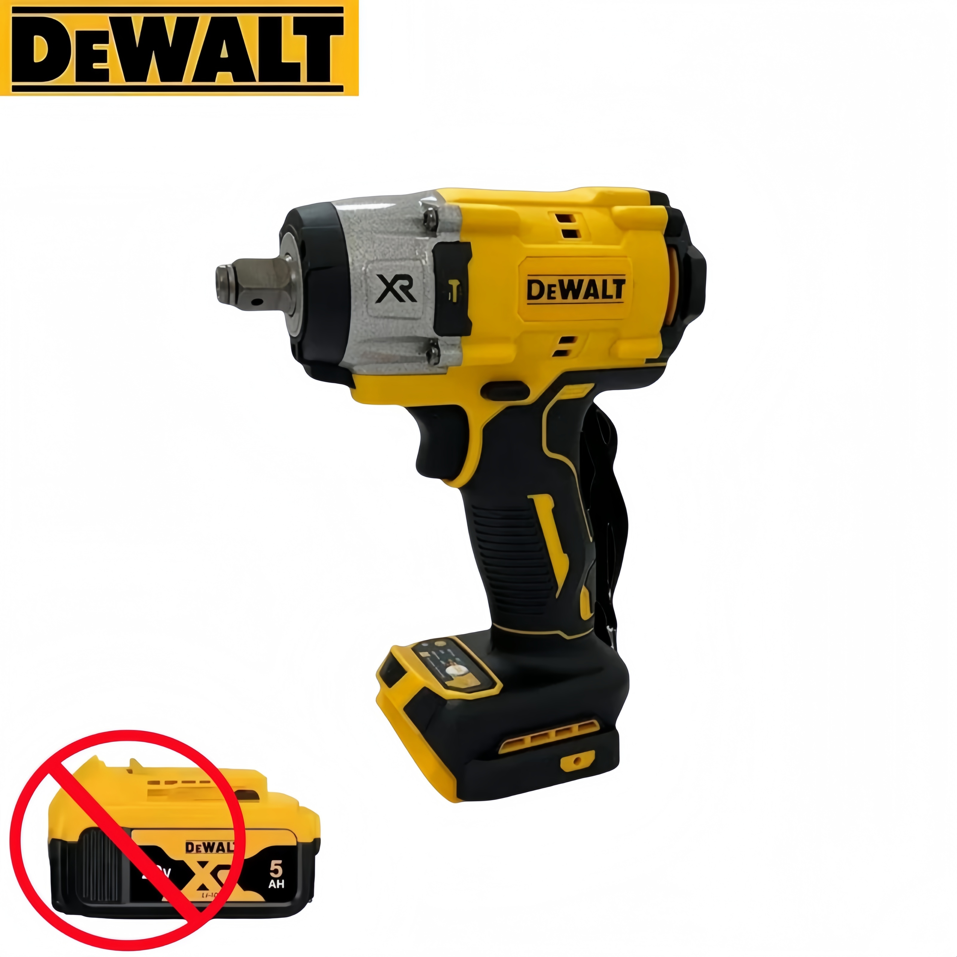 DEWALT Household Lithium Batte - Power Tools Impact Wrench ulasan dan harga