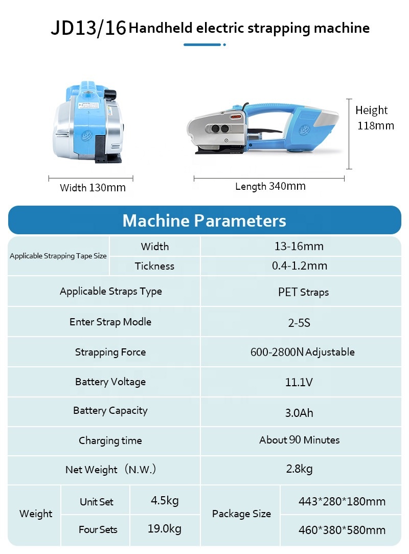 Automatic Strapping Tool Batte - Power Tools Portable ulasan dan harga