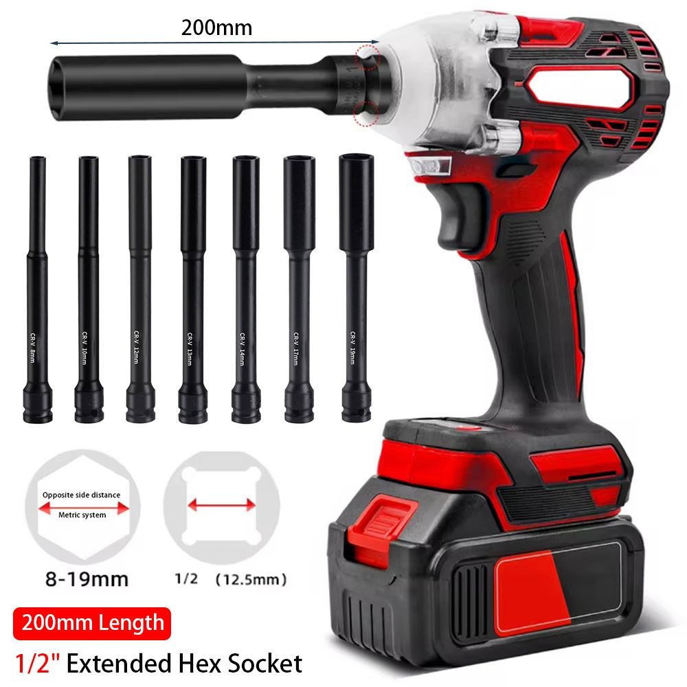 1Pcs Spanner Converter 1/2inch - Power Tools Impact Wrench ulasan dan harga