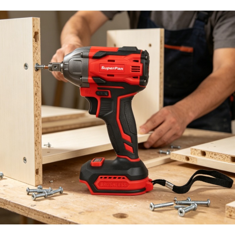 Superpan High Torque 380N.m Br - Power Tools Impact Wrench ulasan dan harga