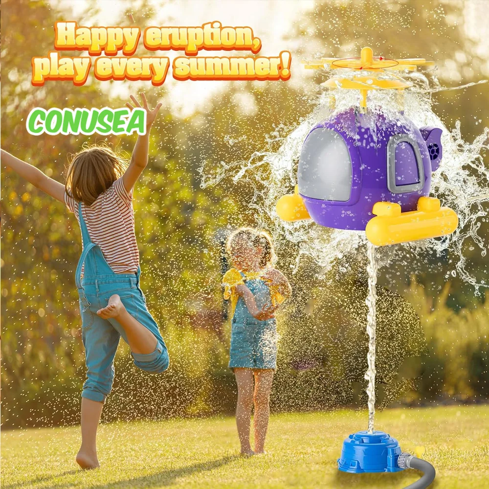 Helicopter Sprinkler Water Toy - Power Tools Kids ulasan dan harga