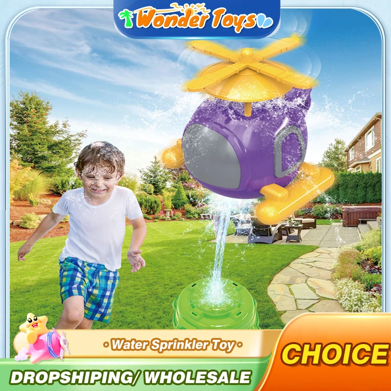 Helicopter Sprinkler Water Toy - Power Tools Kids ulasan dan harga